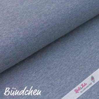 NEU! PAMUK® Bündchen JEANS HELL 