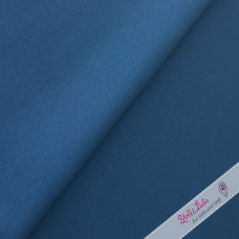50 cm PAMUK® Bündchen KNAPPENBLAU 