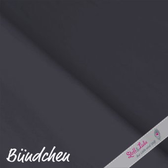 PAMUK® Bündchen GRAPHIT 