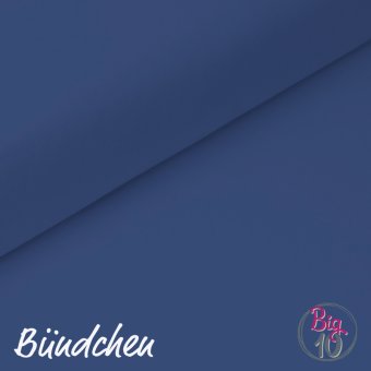 BIG10 - PAMUK® Bündchen ELEFANTENBLAU 