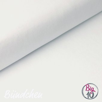 BIG10 - PAMUK® Bündchen WEISS 