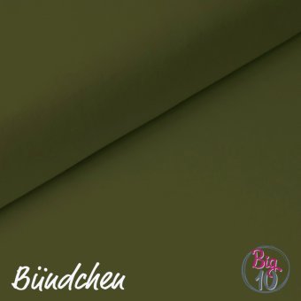 BIG10 - PAMUK® Bündchen DUNKELOLIV 