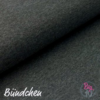 BIG10 - PAMUK® Bündchen SCHIEFER MEL. 