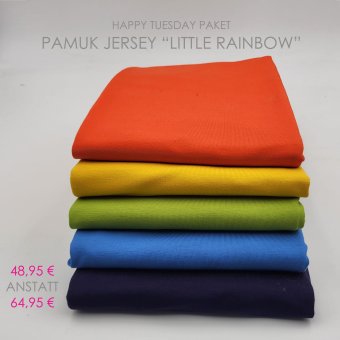 PAMUK®  Jersey Paket "LIL RAINBOW" 