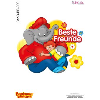 Bügelbild A5 - BENJAMIN BLÜMCHEN #09 