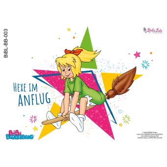 Bügelbild A5 -BIBI BLOCKSBERG #03 