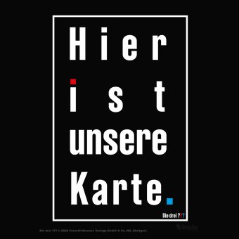 Bügelbild A4 - DIE DREI ??? #06 