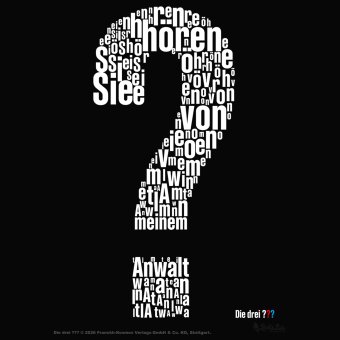 Bügelbild A4 - DIE DREI ??? #10 