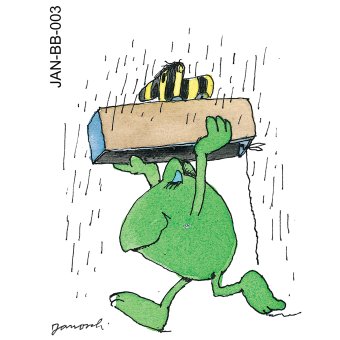 Bügelbild A5 -JANOSCH #03 