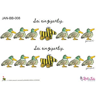 Bügelbild A5 -JANOSCH #08 