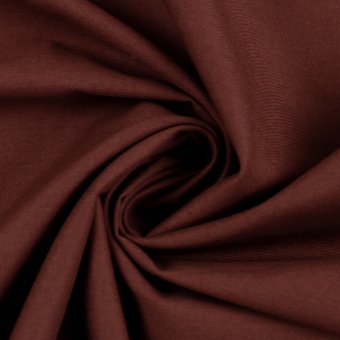 HEIDE Baumwoll-Webstoff Chocolate 