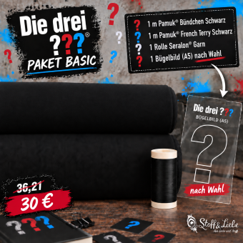 Pre-O! Die drei ??? SWEAT-SPARPAKET "BASIC" 