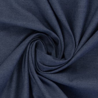 Reststück 0,6m!Flanell "Look like Jeans" HUDSON Denim Melange 