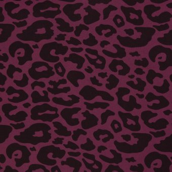 Kuschelsweat HEAVY LEO Bordeaux/Schwarz 