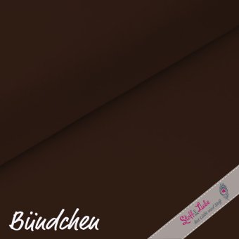 PAMUK® Bündchen MOKKA Neu! 