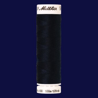 #0810 SERALON® ALLESNÄHER GARN 200 Meter BLUE BLACK 