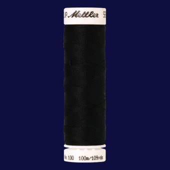 #4000 SERALON® ALLESNÄHER GARN 200 Meter BLACK 