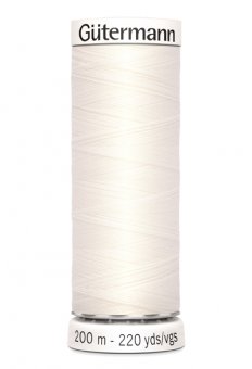 GÜTERMANN ALLESNÄHER GARN - 111 Offwhite 