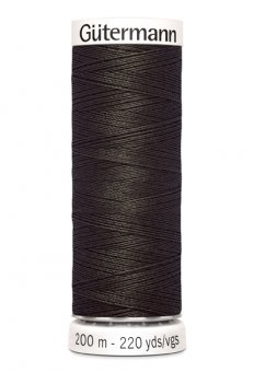 GÜTERMANN ALLESNÄHER GARN - 671 Dunkelbraun 