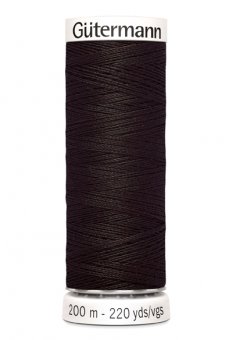 GÜTERMANN ALLESNÄHER GARN - 697 Dunkelbraun 