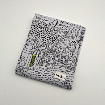 B24 - 1m Jersey: NEW YORK Lichtgrau 