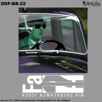 Pre-Order! Bügelbild A5 - DIE DREI ??? #22 