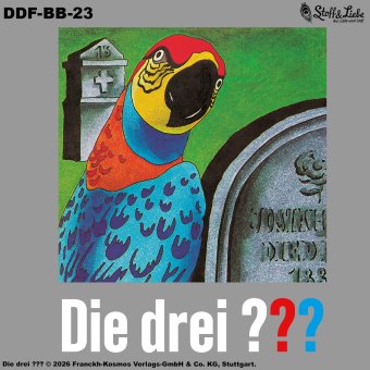Pre-Order! Bügelbild A5 - DIE DREI ??? #23 
