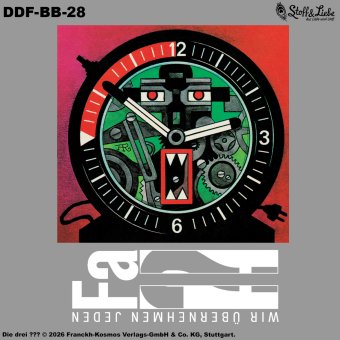 Pre-Order! Bügelbild A5 - DIE DREI ??? #28 