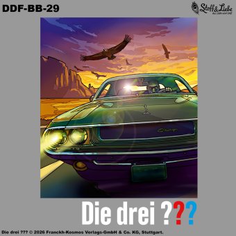 Pre-Order! Bügelbild A5 - DIE DREI ??? #29 