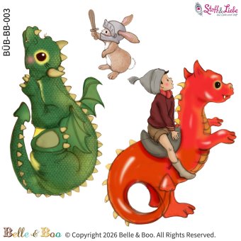 Bügelbild A4 BELLE & BOO #03 