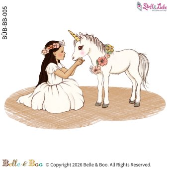Bügelbild A5 BELLE & BOO #05 