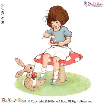 Bügelbild A5 BELLE & BOO #06 