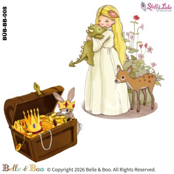 Bügelbild A5 BELLE & BOO #08 