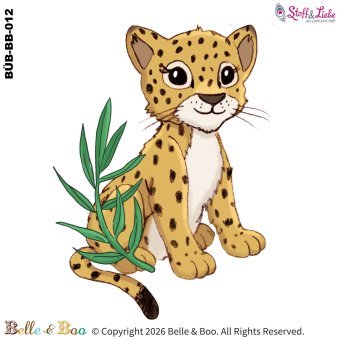 Bügelbild A5 BELLE & BOO #12 