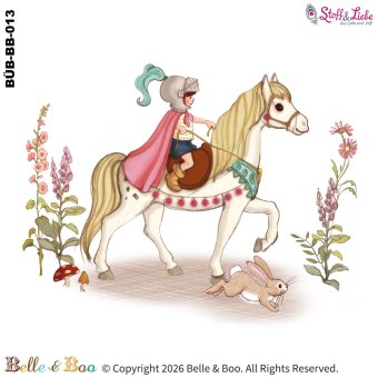 Bügelbild A5 BELLE & BOO #13 