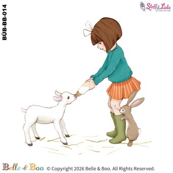 Bügelbild A5 BELLE & BOO #14 