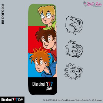 Bügelbild A5 -DIE DREI ??? KIDS #06 
