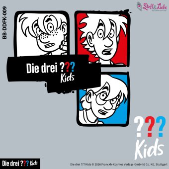 Bügelbild A5 -DIE DREI ??? KIDS #09 