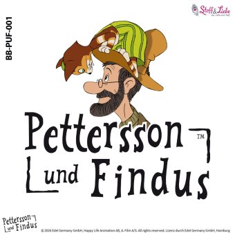 Bügelbild A5 -PETTERSSON & FINDUS #01 