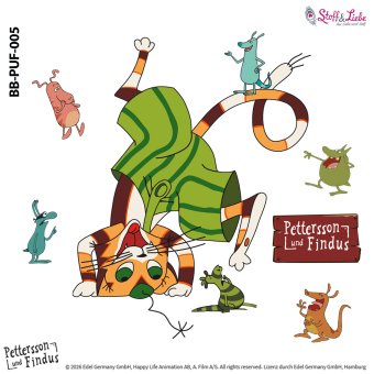 Bügelbild A4 -PETTERSSON & FINDUS #05 