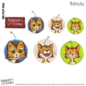 Bügelbild A5 -PETTERSSON & FINDUS #06 