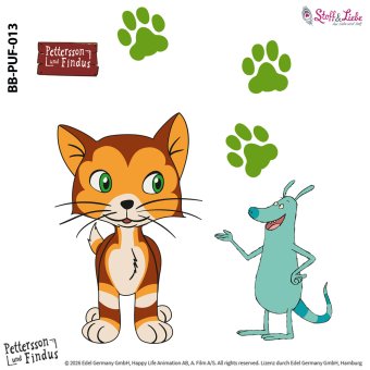 Bügelbild A5 -PETTERSSON & FINDUS #13 