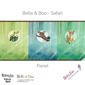 Belle und Boo SAFARI - PANEL 