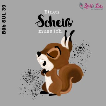 Bügelbild A4 - N´SCHEISS  #39 