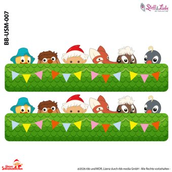 Bügelbild A5 - SANDMÄNNCHEN #07 