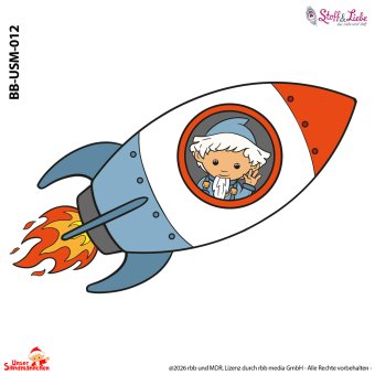 Bügelbild A5 - SANDMÄNNCHEN #12 