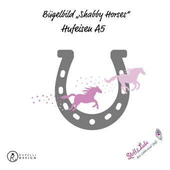 Pre-Order A5 Bügelbild HUFEISEN Beere 