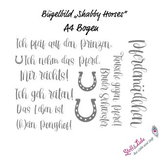 Pre-Order A4 Bügelbild FRECHE SPRÜCHE 