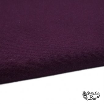 50 cm PAMUK Bündchen BORDEAUX 