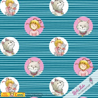 Jersey CONNI liebt MAU - Petrol 